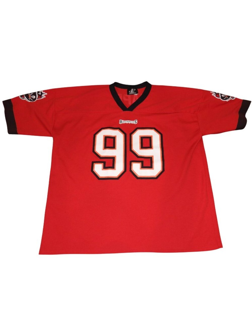 Vintage Tampa Bay Buccaneers Warren Sapp #99 Logo Athletic Football Jersey XXL